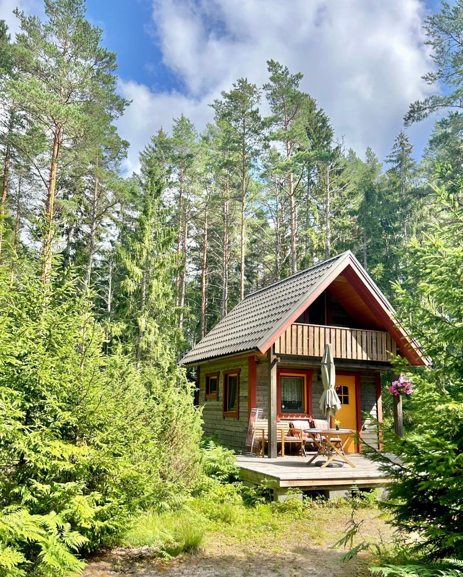 Veela Metsamaja Villa Noarootsi Exteriör bild